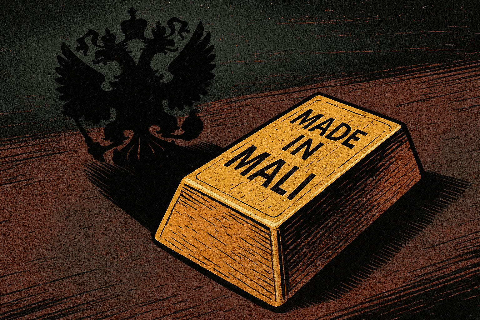 Made in Mali. Finanziert vom Kreml. Veredelt in der Schweiz